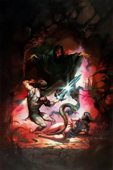 Plakat do filmu "The Sword and the Sorcerer" #389122