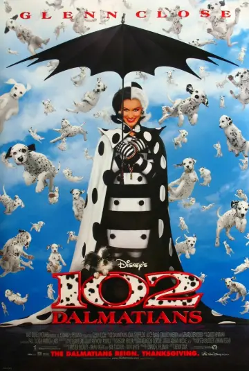 Plakat do filmu "102 dalmatyńczyki" #101985