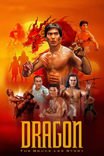 Plakat do filmu "Smok: Historia Bruce