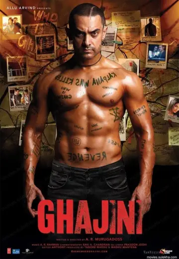 Plakat do filmu "गजनी" #246259