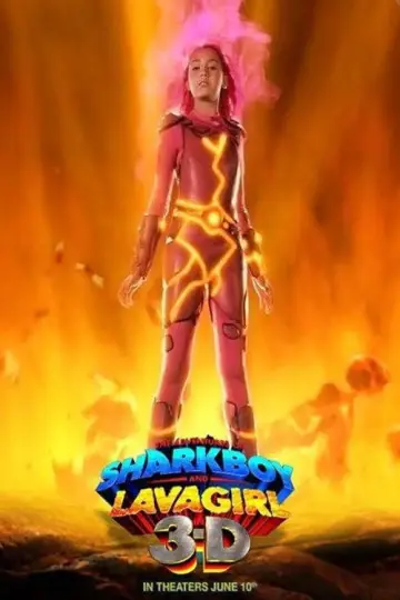 Plakat do filmu "Rekin i Lava: Przygoda w 3D" #704805