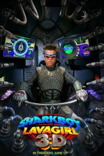 Plakat do filmu "Rekin i Lava: Przygoda w 3D" #704806