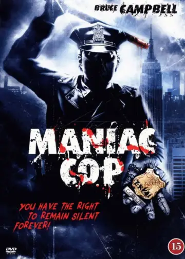 Plakat do filmu "Maniakalny gliniarz" #1202612