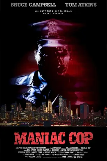 Plakat do filmu "Maniakalny gliniarz" #1202619