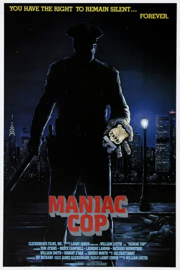 Plakat do filmu "Maniakalny gliniarz" #1202620