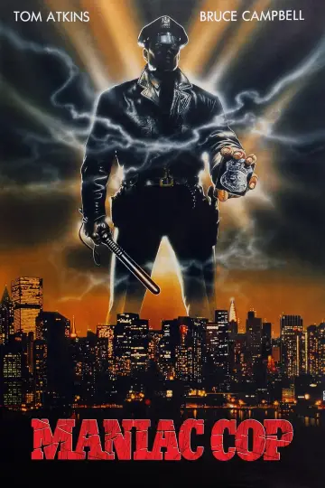 Plakat do filmu "Maniakalny gliniarz" #302828