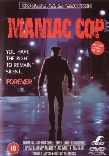 Plakat do filmu "Maniakalny gliniarz" #302831
