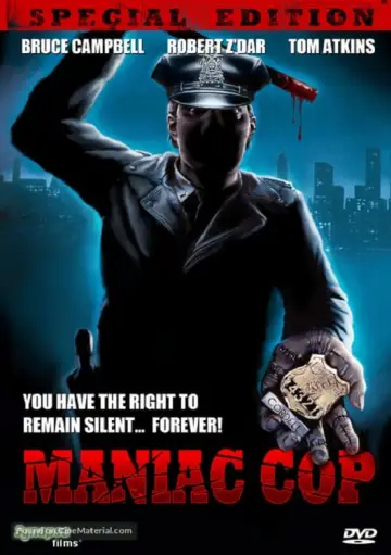 Plakat do filmu "Maniakalny gliniarz" #302833