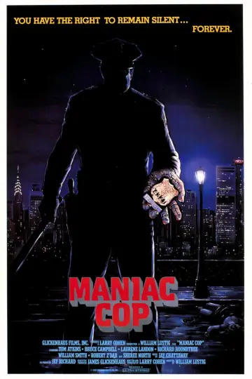 Plakat do filmu "Maniakalny gliniarz" #302837