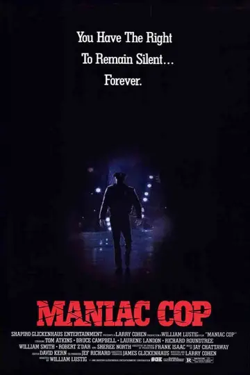 Plakat do filmu "Maniakalny gliniarz" #302838