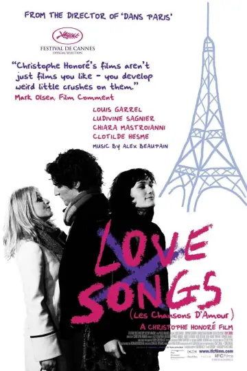 Plakat do filmu "Les Chansons d
