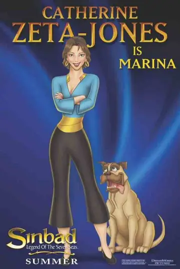 Plakat do filmu "Sindbad: Legenda siedmiu mórz" #735041