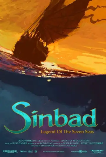 Plakat do filmu "Sindbad: Legenda siedmiu mórz" #969775