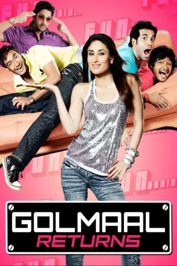 Plakat do filmu "गोलमाल रिटर्न्स" #1834766