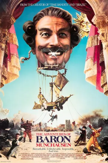 Plakat do filmu "Przygody barona Munchausena" #882326