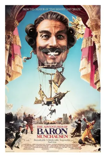 Plakat do filmu "Przygody barona Munchausena" #882340