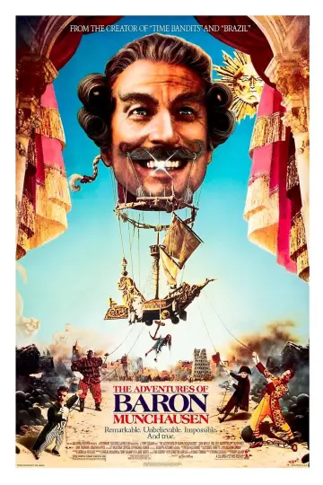Plakat do filmu "Przygody barona Munchausena" #882341