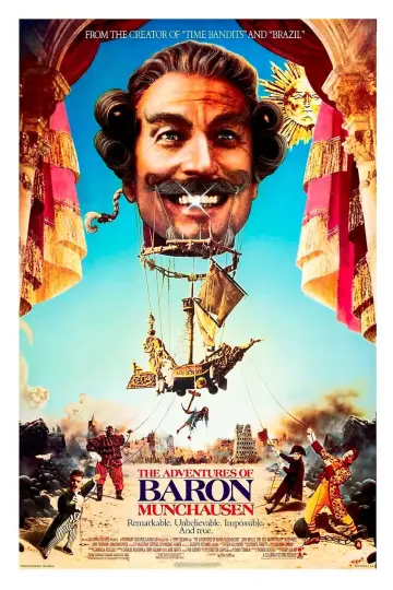 Plakat do filmu "Przygody barona Munchausena" #882343