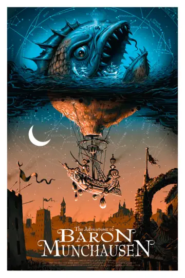 Plakat do filmu "Przygody barona Munchausena" #95371
