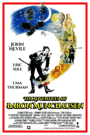 Plakat do filmu "Przygody barona Munchausena" #95376