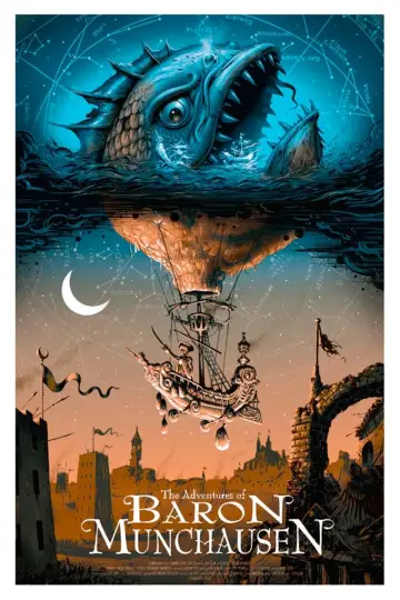 Plakat do filmu "Przygody barona Munchausena" #95377