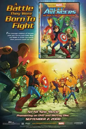 Plakat do filmu "Next Avengers: Heroes of Tomorrow" #1032839
