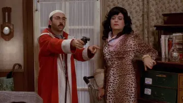 Zasłona do filmu "Święty Mikołaj to śmieć" #222676