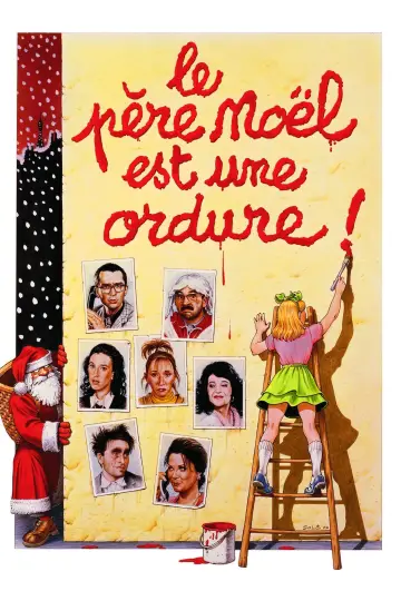 Plakat do filmu "Święty Mikołaj to śmieć" #222682