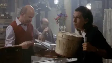 Zasłona do filmu "Święty Mikołaj to śmieć" #988365