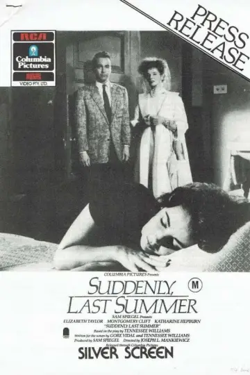 Plakat do filmu "Nagle, zeszłego lata" #1045899