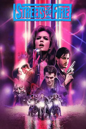 Plakat do filmu "Ulice w Ogniu" #104281