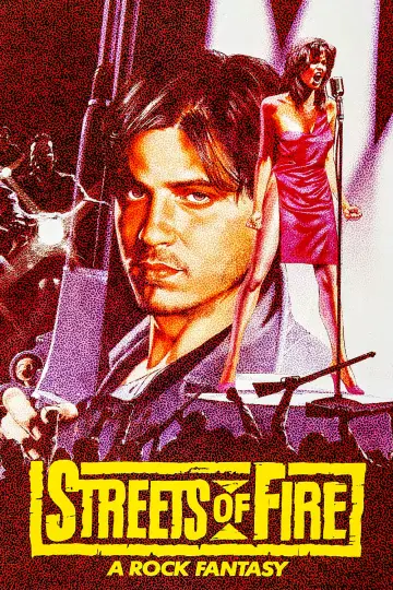Plakat do filmu "Ulice w Ogniu" #104288