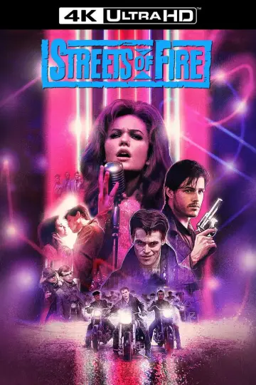 Plakat do filmu "Ulice w Ogniu" #104292