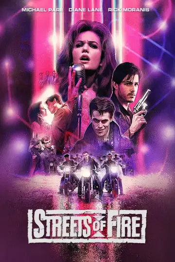 Plakat do filmu "Ulice w Ogniu" #727210
