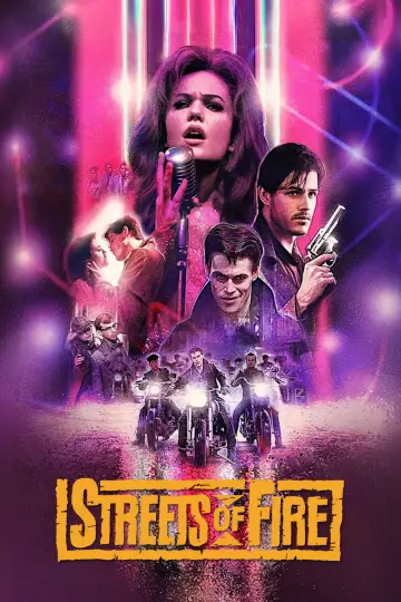 Plakat do filmu "Ulice w Ogniu" #727212