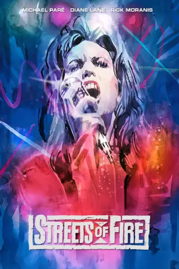 Plakat do filmu "Ulice w Ogniu" #727214