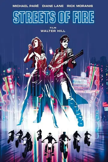 Plakat do filmu "Ulice w Ogniu" #727216