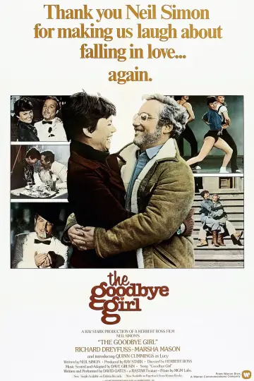 Plakat do filmu "Dziewczyna na pożegnanie" #839867