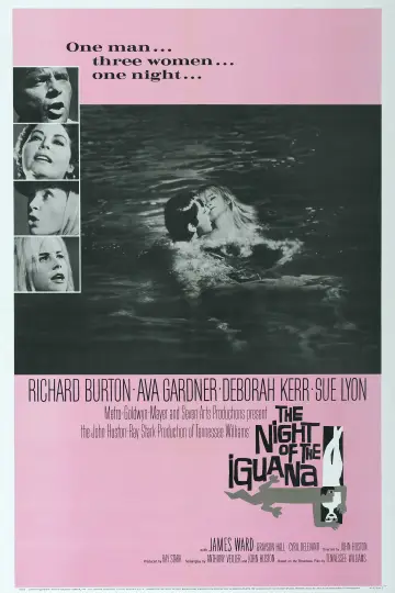 Plakat do filmu "Noc Iguany" #1080029
