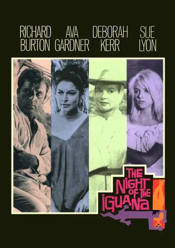 Plakat do filmu "Noc Iguany" #1080033