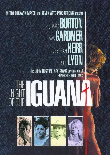 Plakat do filmu "Noc Iguany" #1080034