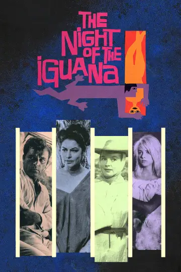 Plakat do filmu "Noc Iguany" #1080036