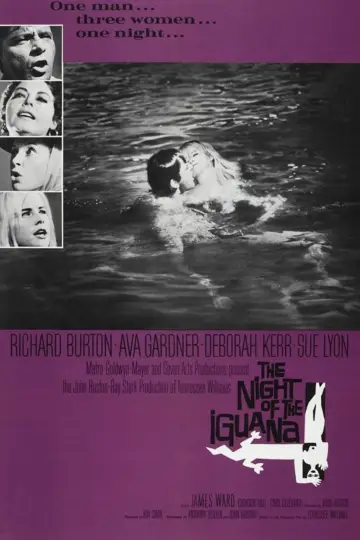 Plakat do filmu "Noc Iguany" #1080037