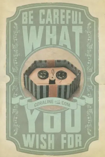 Plakat do filmu "Koralina i tajemnicze drzwi" #522555