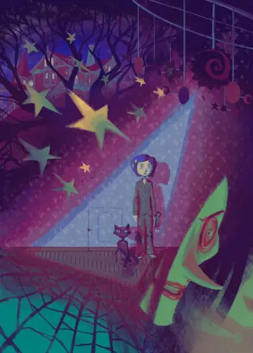 Plakat do filmu "Koralina i tajemnicze drzwi" #522663