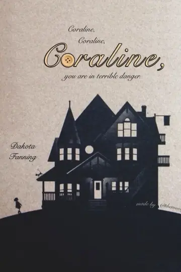 Plakat do filmu "Koralina i tajemnicze drzwi" #522666