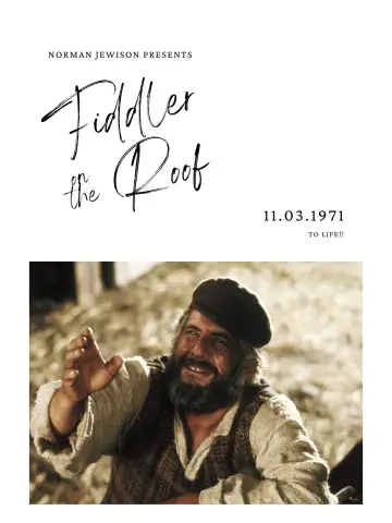 Plakat do filmu "Skrzypek na dachu" #1734484