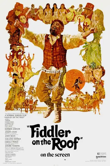 Plakat do filmu "Skrzypek na dachu" #896527