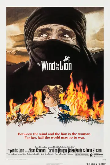 Plakat do filmu "Wiatr i lew" #979598