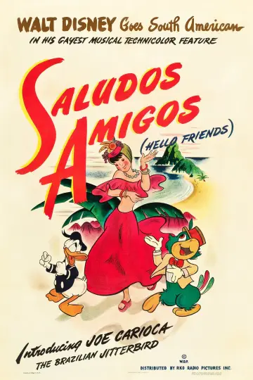 Plakat do filmu "Saludos Amigos" #127934
